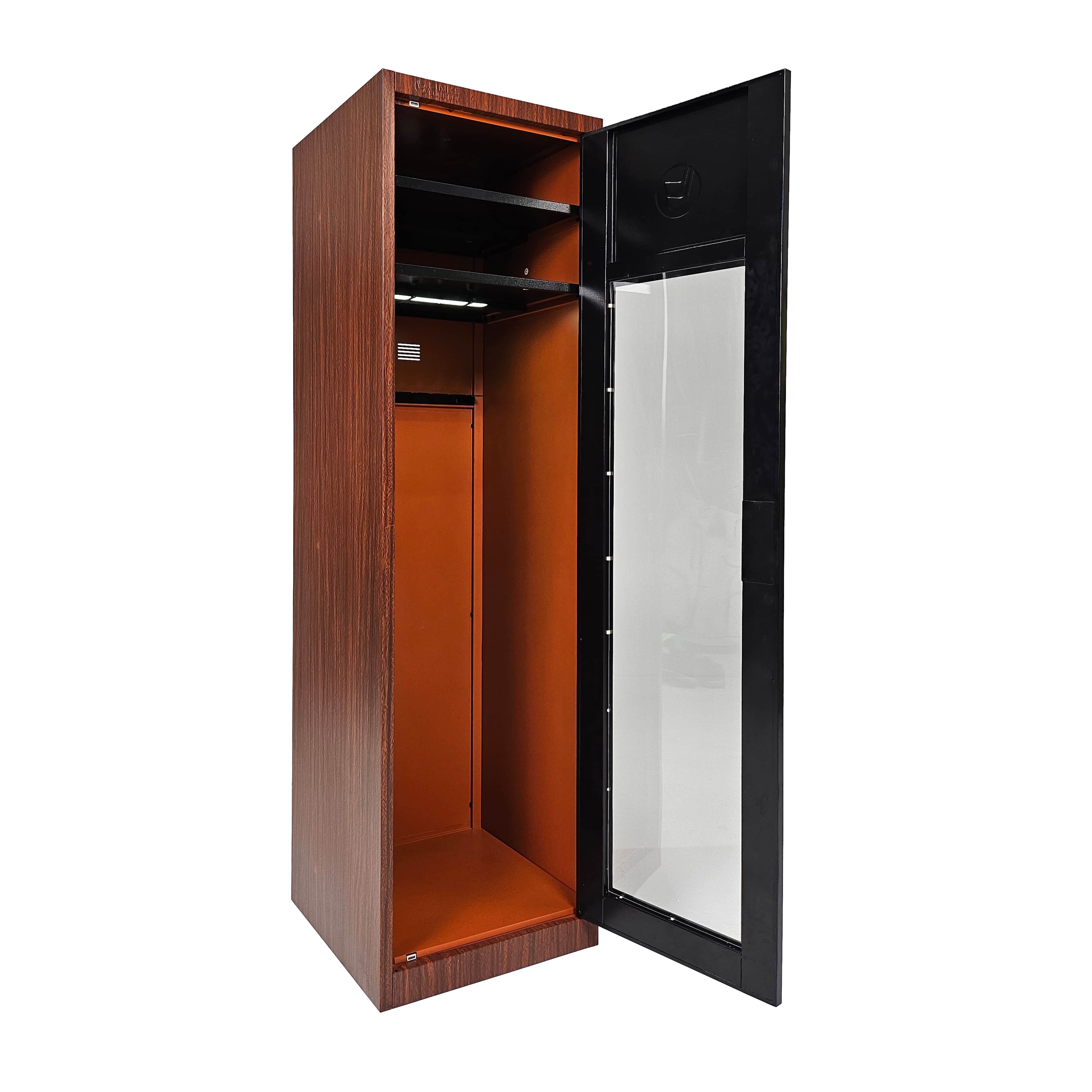 Links Lockers at home golf storage solutions.
