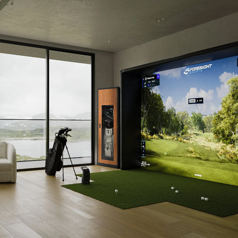 Stylish Home Golf Club Storage