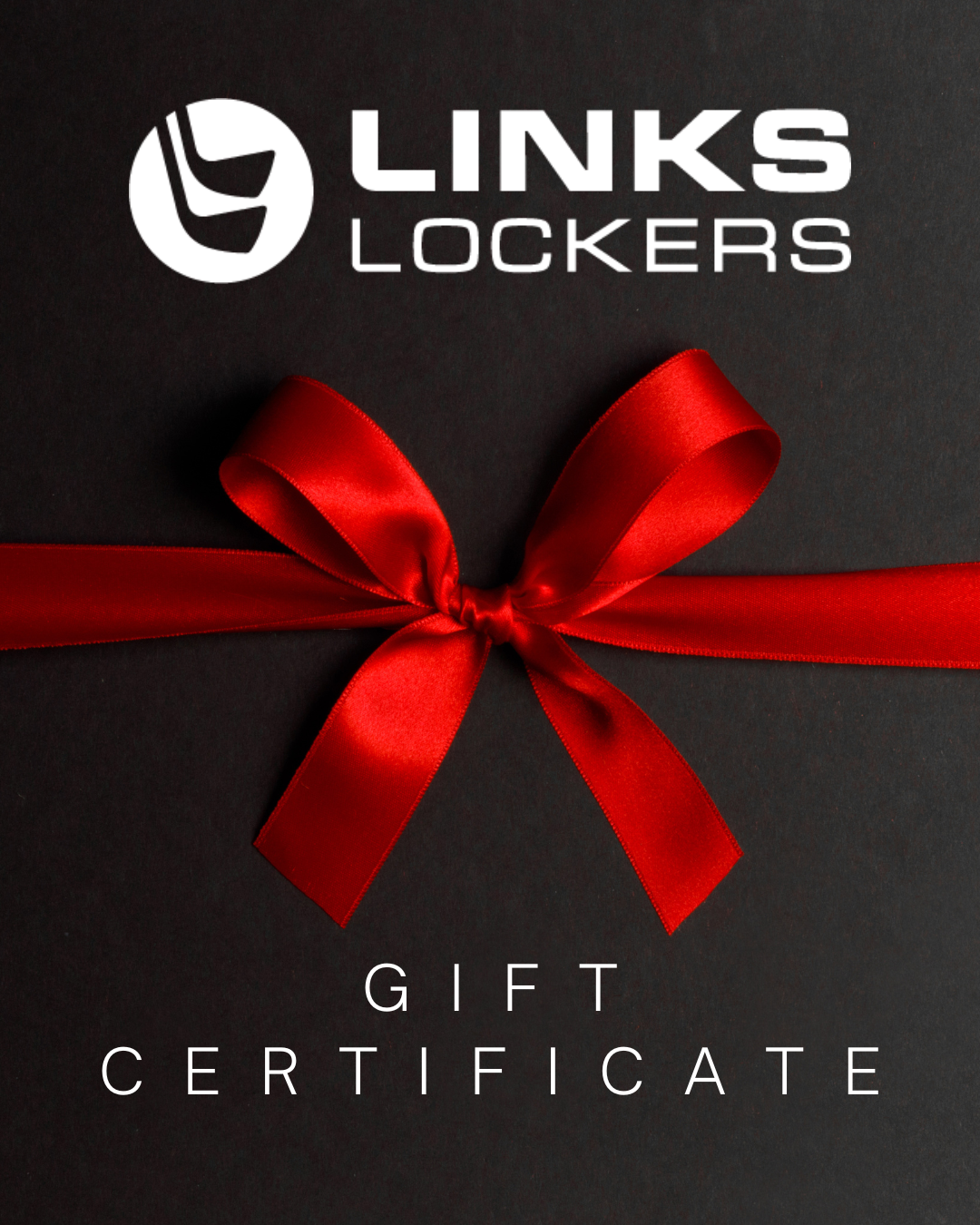 Links Lockers Golf Gift Card - Premium golf gift idea for golfers, Father's Day and birthdays