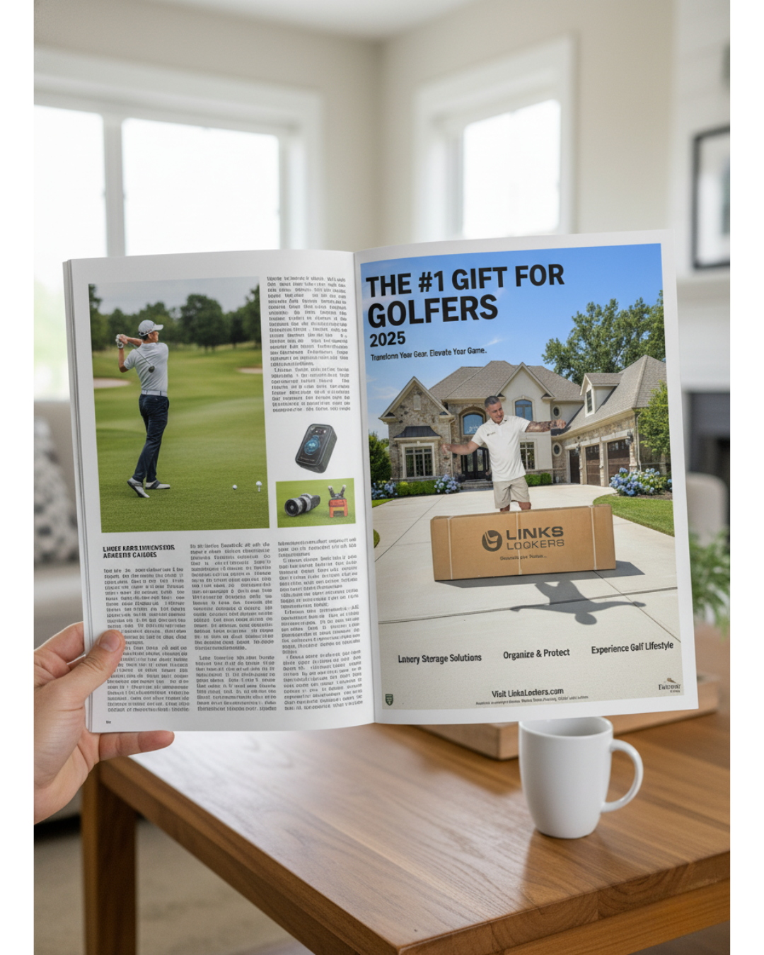 #1 Gift for Golfers / Links Lockers
