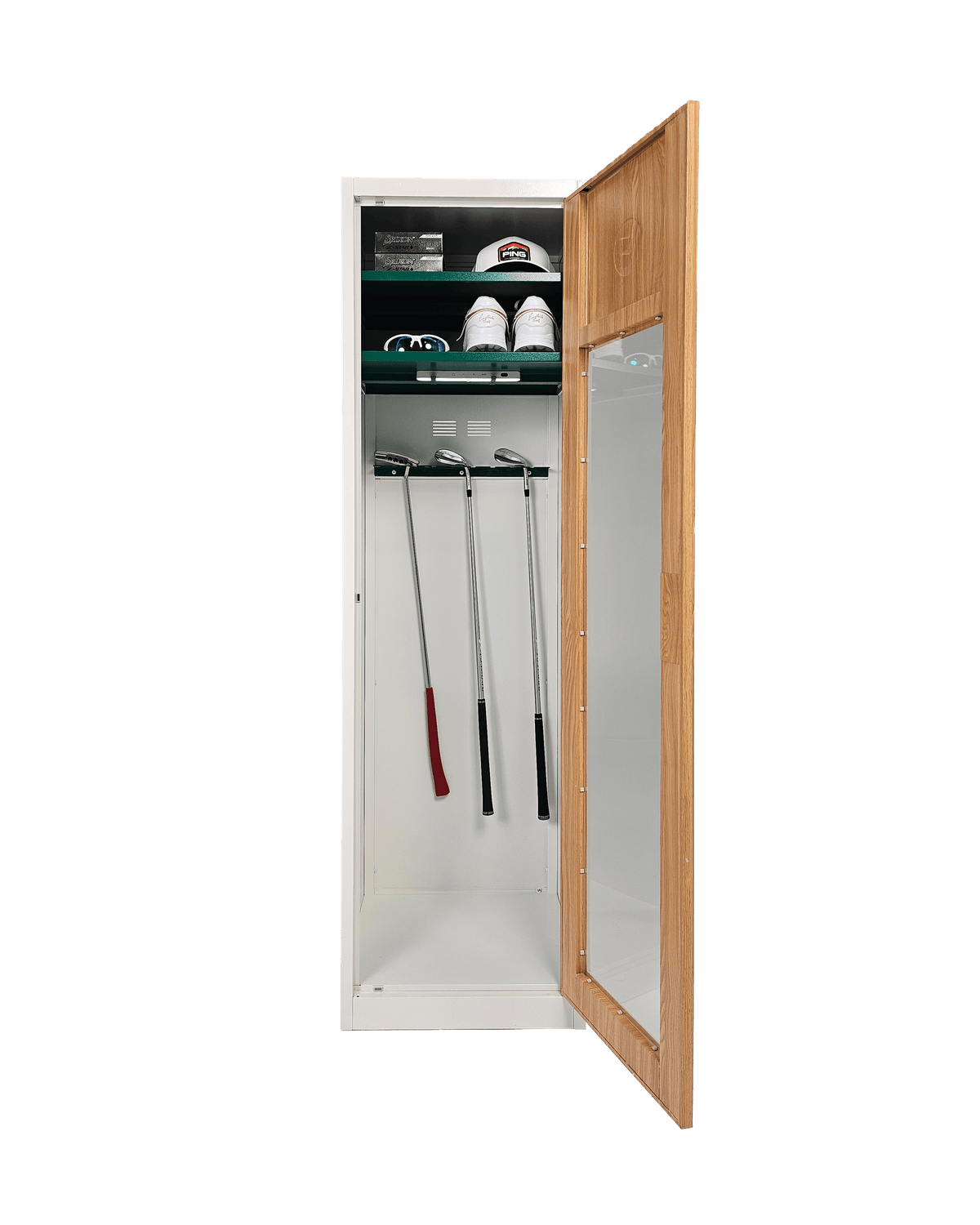Lockers Rd Golf Storage Cabinet | Premium Home Golf Locker | Links Lockers